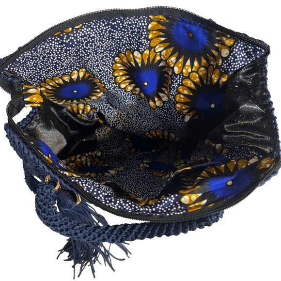 Crochet Shoulder Sling Bag for Women - Picture 2 of 4